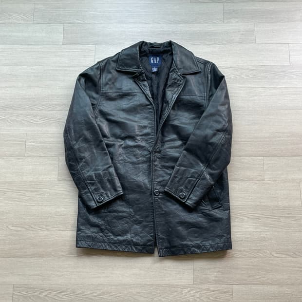 90s 올드갭 레더 카코트 gap carcoat
