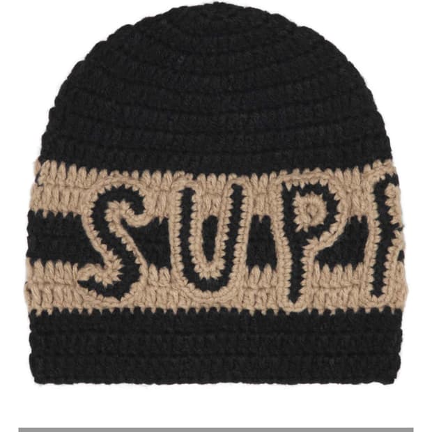 슈프림 25fw 크로셰 비니