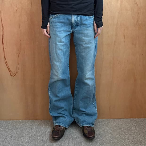 엔헐리우드 랭글러 플레어 데님 팬츠