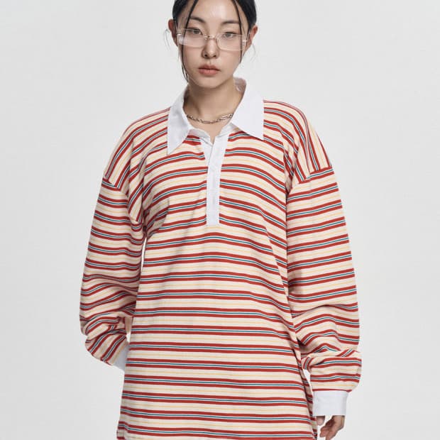 이지노이지 스트라이프셔츠