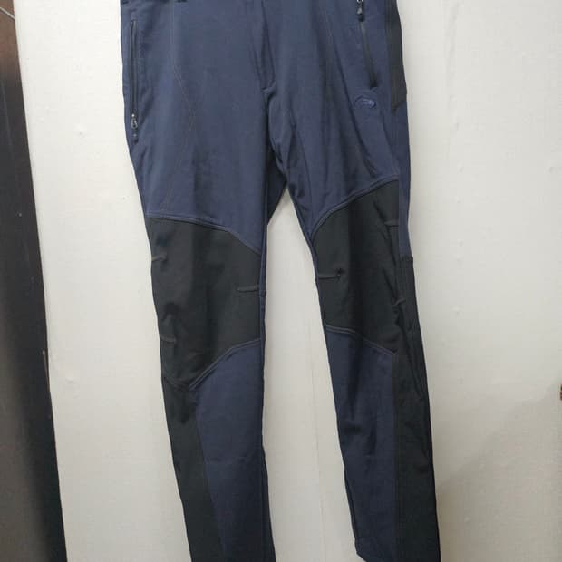 아이더 네이비/블랙 등산 바지 (벨트포함) 86