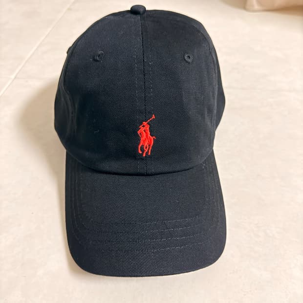 폴로 랄프로렌 모자 블랙 (새상품)