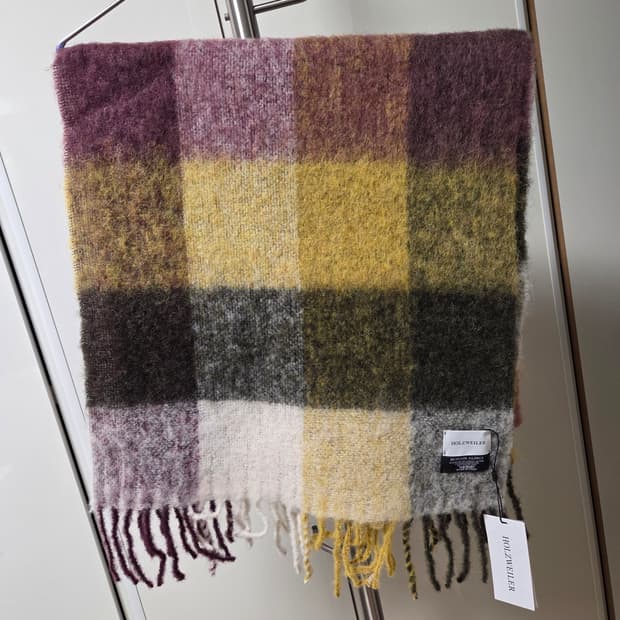 홀츠베일러 모헤어 알파카 목도리