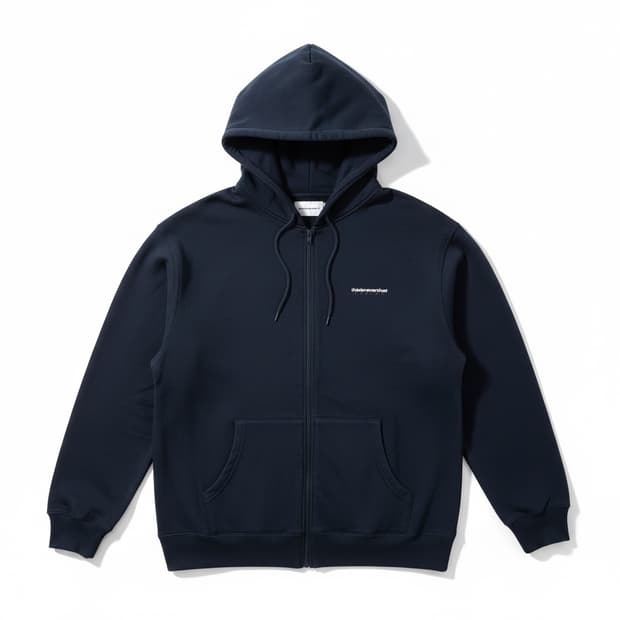 디스이즈네버댓 네이비 후드집업 XL