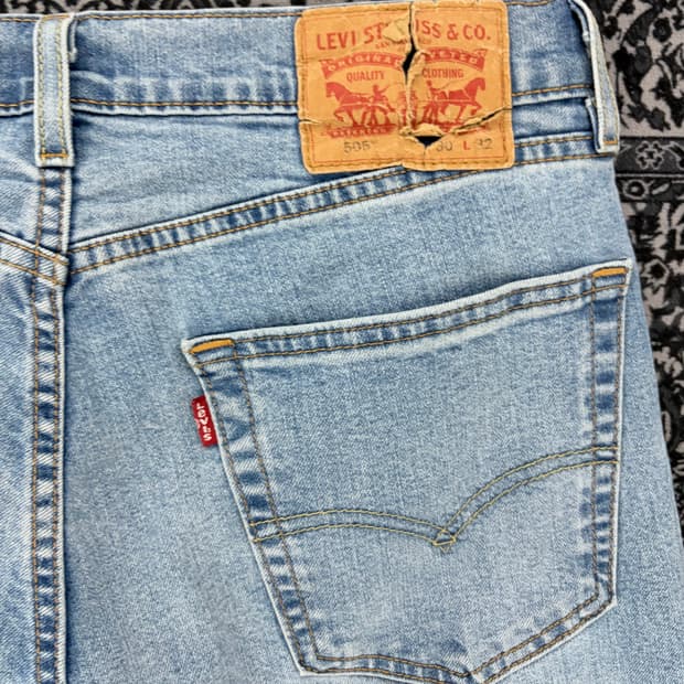 리바이스 505 연청데님 30/32