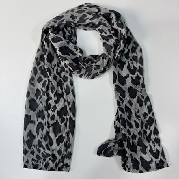 leopard scarf