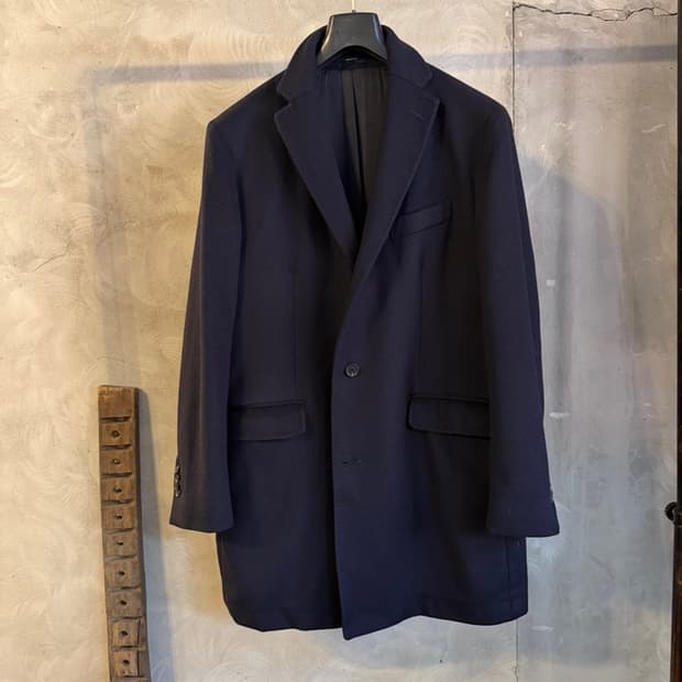 마시모두티 캐시미어 울 체스터필드 코트 100