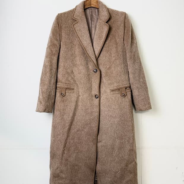 TED LAPIDUS 라마 울 코트