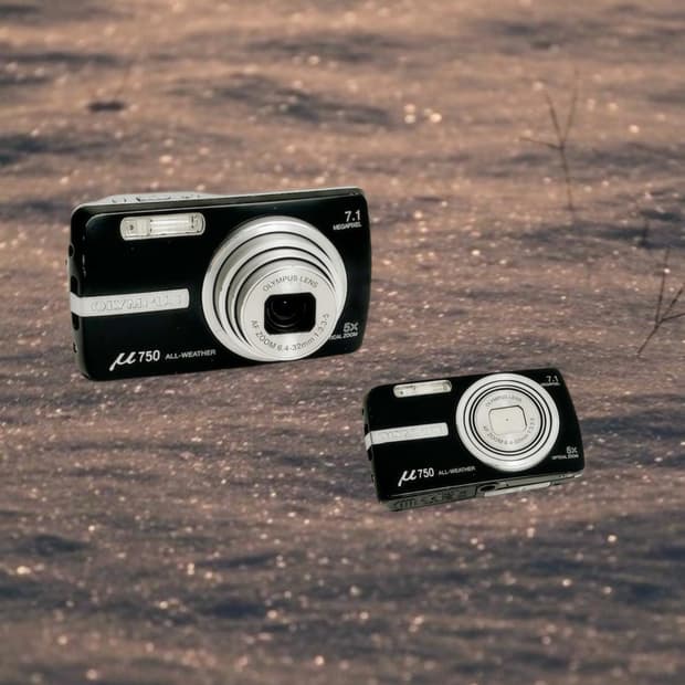 뽀용!) 올림푸스 u-750 Stylus 빈티지 디카