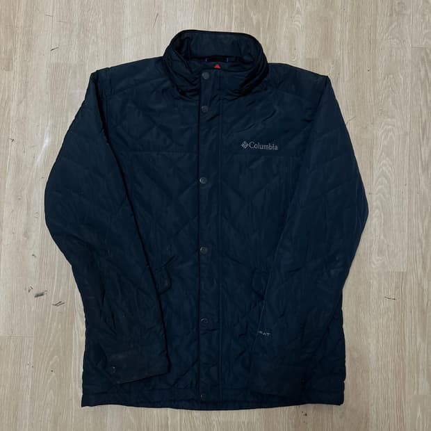 컬럼비아 남성 옴니히트 누빔 경량패딩 L/100 