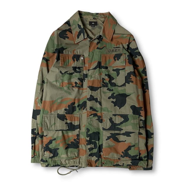 오베이 카모 멀티포켓 셔츠 자켓 L