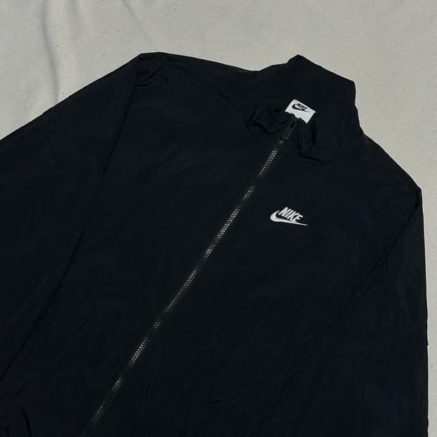 XS 나이키 블랙 우븐 바람막이