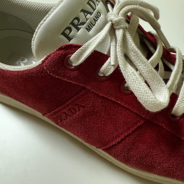 "Prada" suede Shoes