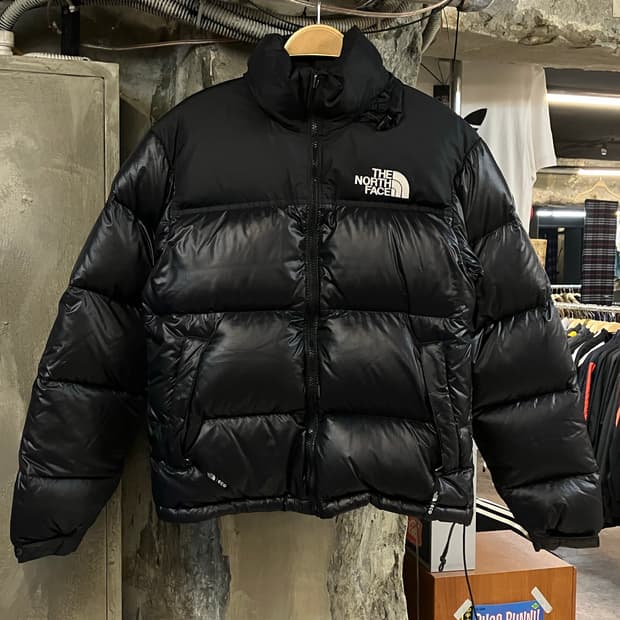 노스페이스 패딩 블랙 S  #csz1806