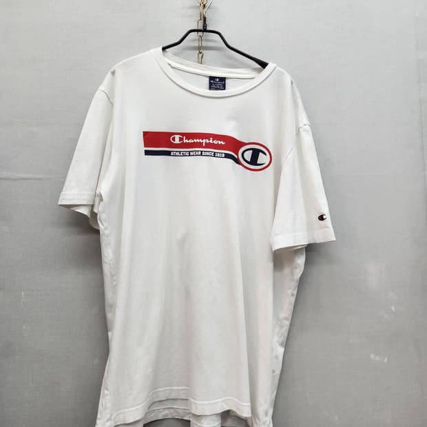 챔피온 빅로고 프린팅 반팔티 XL(XL)