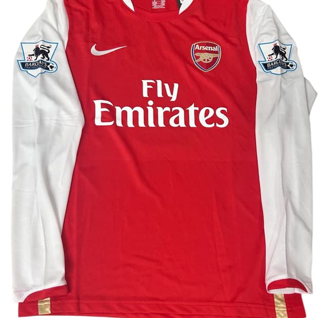 06-08 아스날 홈 앙리 유니폼 긴팔