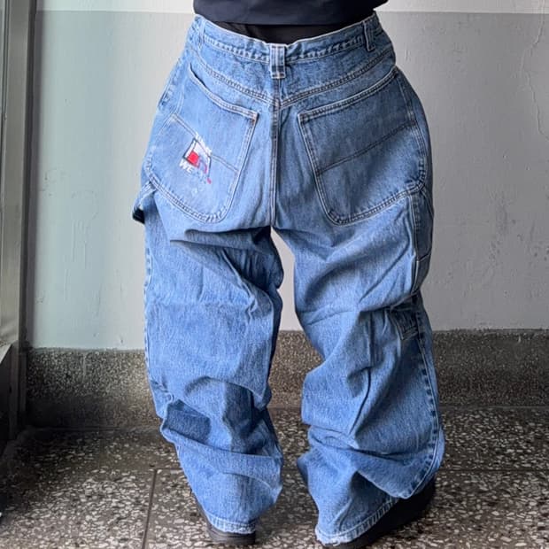 TOMMY 빈티지 카펜터 힙합팬츠