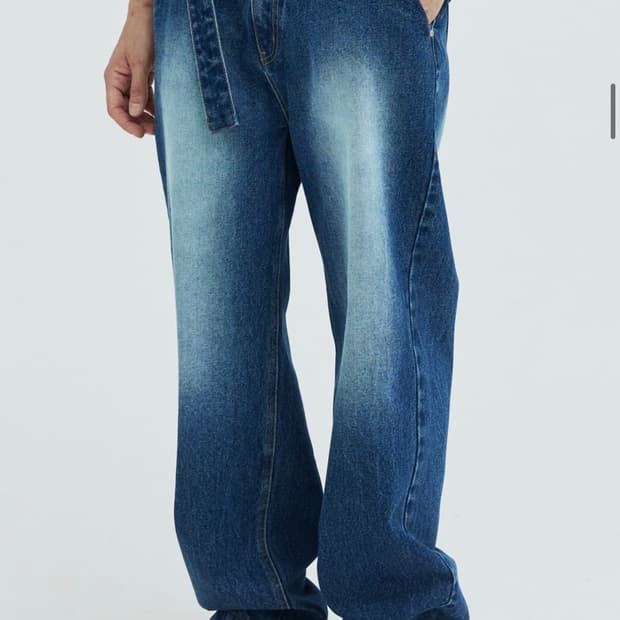 와이드 벨티드 디테쳐블 더블진