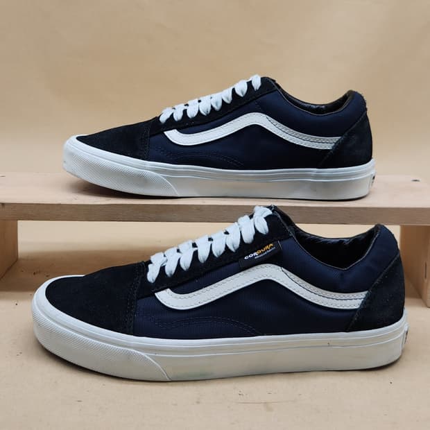 반스 올드스쿨 코듀라 네이비 남성스니커즈 255