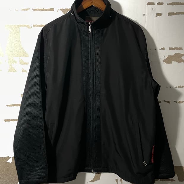 prada sports mesh-nylon jacket