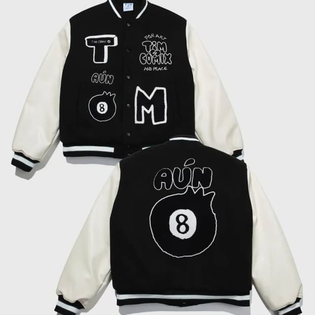 팀코믹스 바시티자켓 L