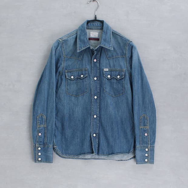 Lee x earth music&ecology _ denim shirt