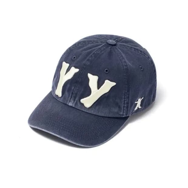 Open yy 오픈와이와이 하트본 볼캡 네이비
