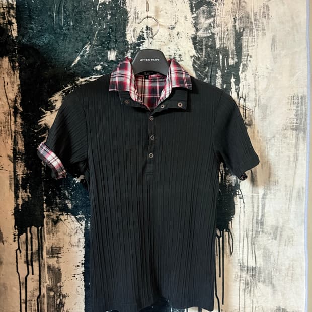 CUTE ACUTE CONTEMPO polo half t-shirt 