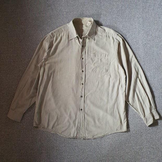 L.L.Bean 하운드 투스 체크 셔츠  no.62