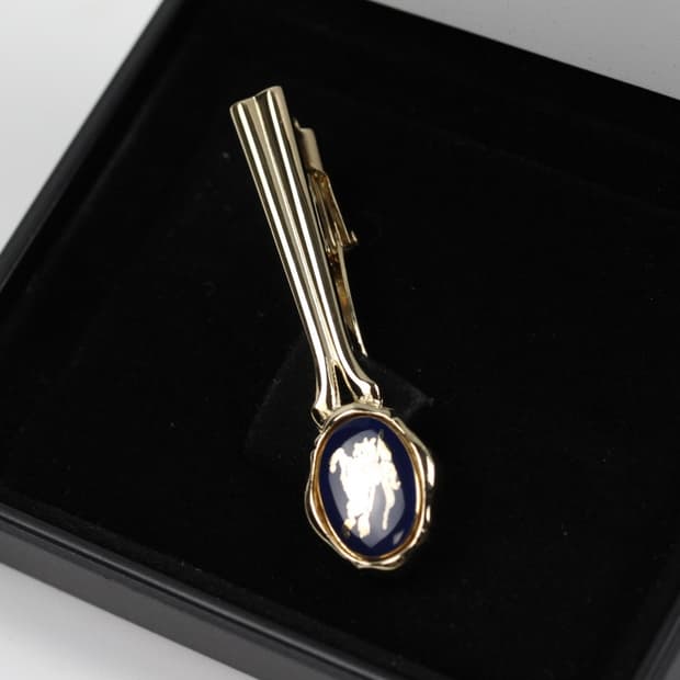 버버리 A등급 5cm 실버925 은 남자 명품 넥타이핀