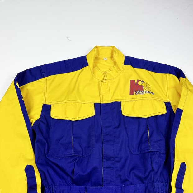 VTG 빈티지 재팬 프린팅 점프슈트 (L)