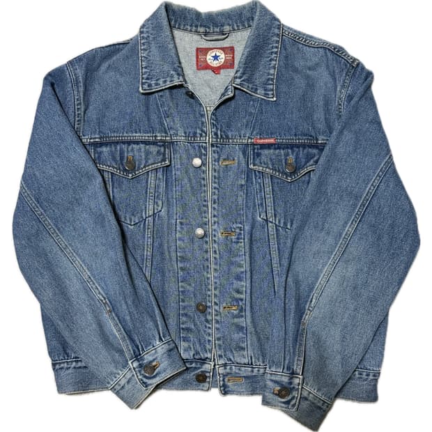 Converse 빈티지 데님 트러커 자켓 L