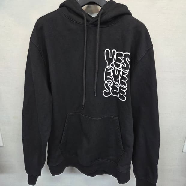 예스아이씨 로고 후드티 m