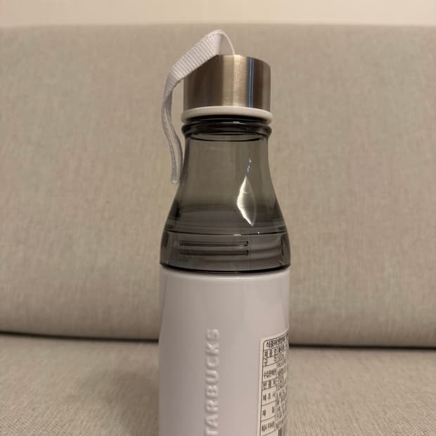 [새상품] 스타벅스 화이트 서니 스트랩 텀블러 한정판 500ml 시세 7