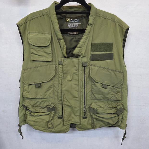 엑스톤즈 에어포스 공군 밀리터리 조끼 S m
