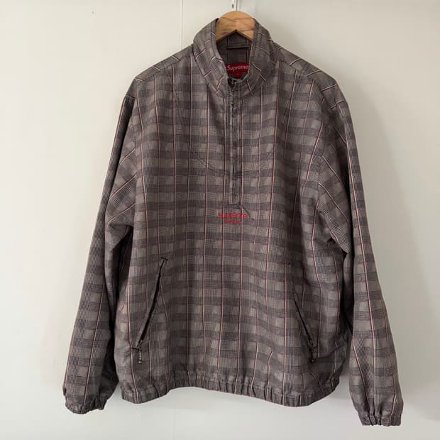 20ss supreme treak half zip pullover