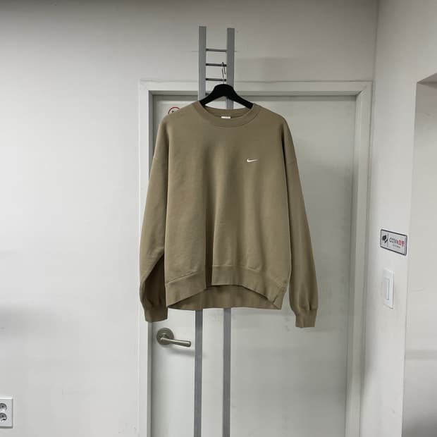 나이키 NRG 베이지 맨투맨 XL