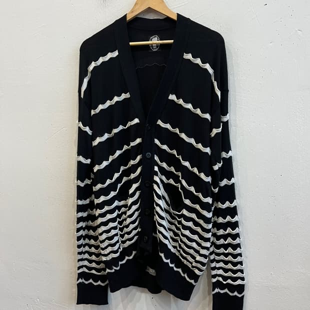 버나드 윌헴 패턴 가디건 Made in JAPAN