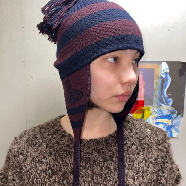 Vivienne Westwood 비비안 플랩워치 태슬니트비니