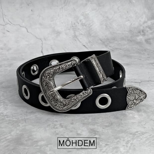 [Unisex]엔틱 웨스턴 아일렛 벨트