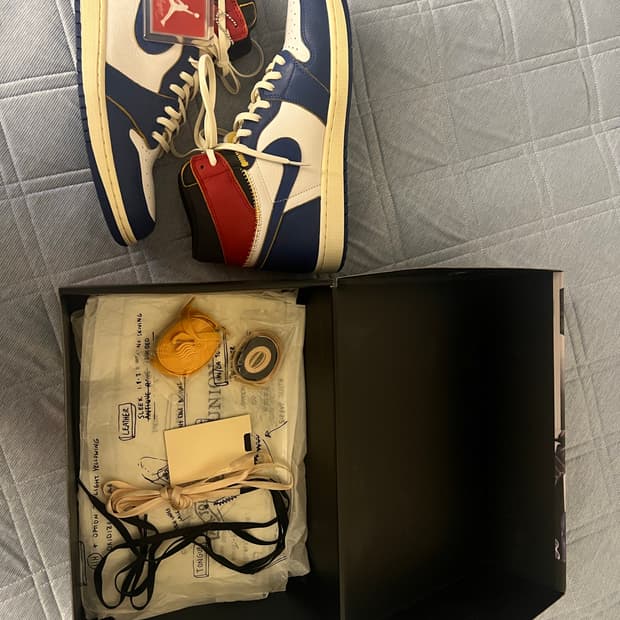 [285] 조던 1 하이 유니온 블루토