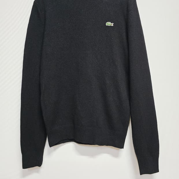 라코스테 긴팔티셔츠 클래식핏 울100%