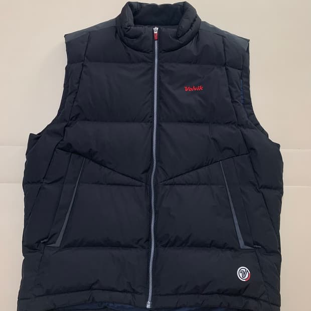 [110] 볼빅 패딩 덕다운 스윙 조끼 
