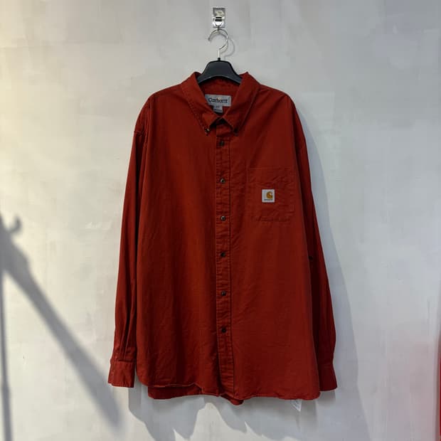 칼하트 셔츠 XXL 레드