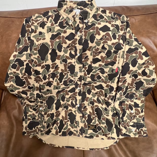 [XL] WTAPS 카모플라쥬 밀리터리 셔츠