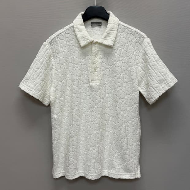 디올 오블리크 자카드 테리 폴로 셔츠 ( 95 )