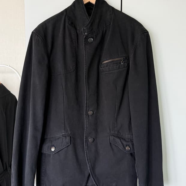 Military style jacket (black, L)