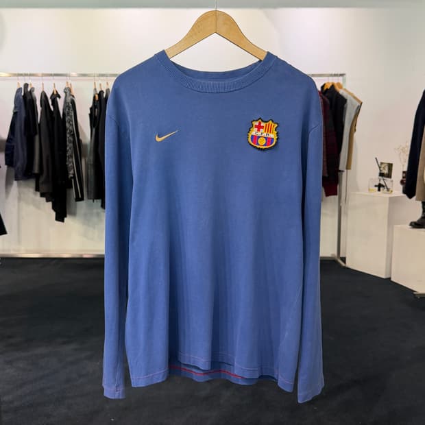 [L] 나이키 바르셀로나 FC 롱슬리브 긴팔티셔츠