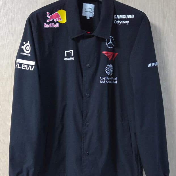 골스튜디오 T1 유니폼 코치 자켓