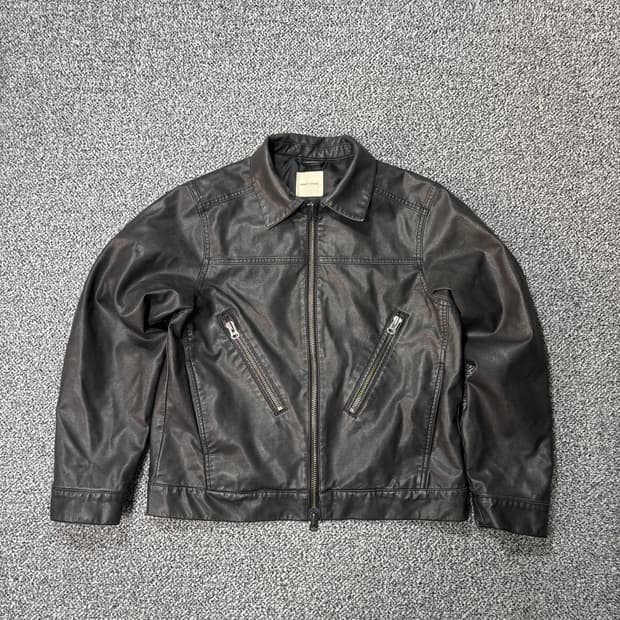 프릭스 스토어 투웨이 레더 자켓 (M)